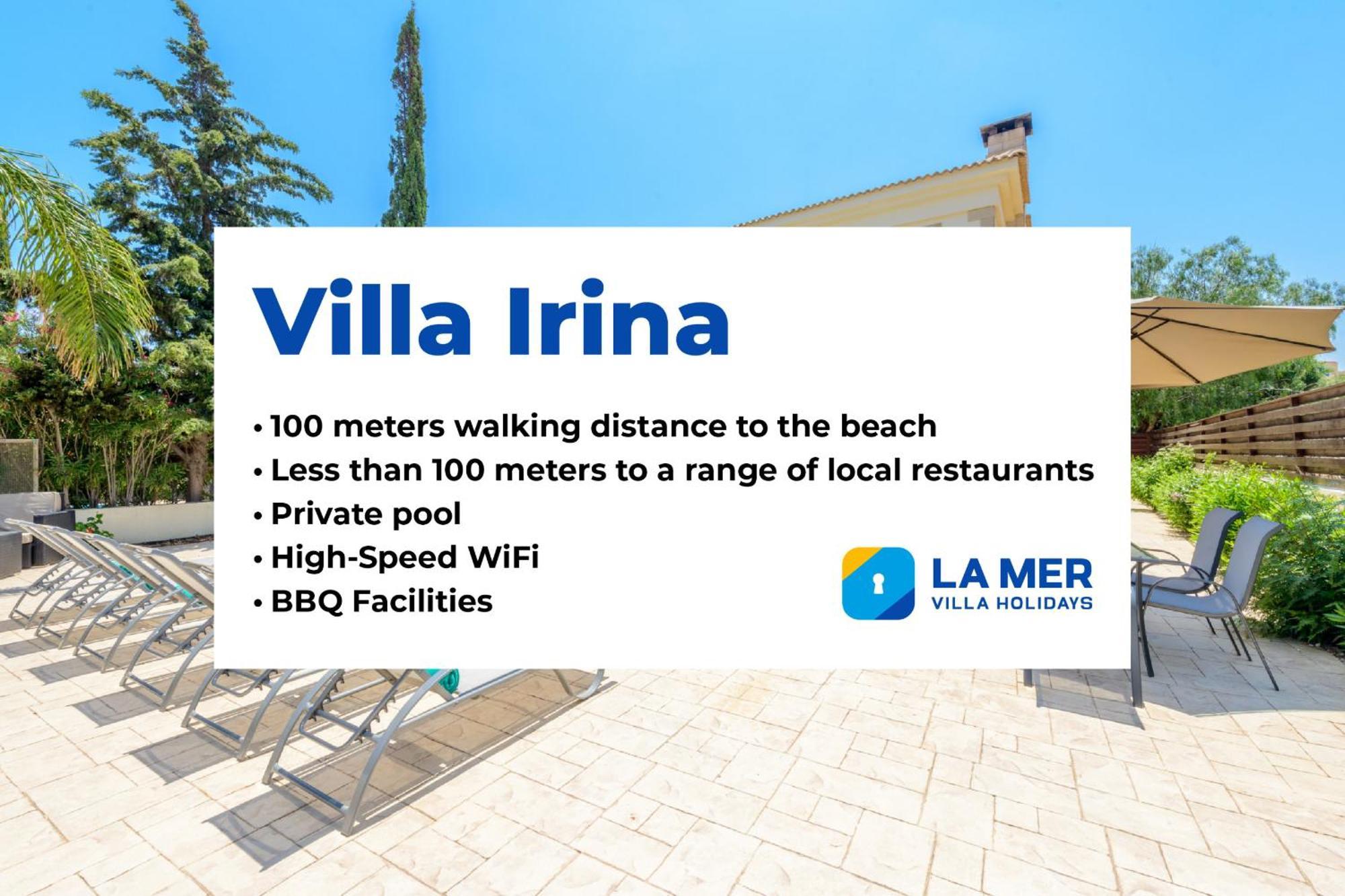 Villa Irina Paralimni Exteriér fotografie